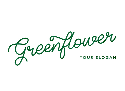 Logo Blumengeschft, Grtnerei