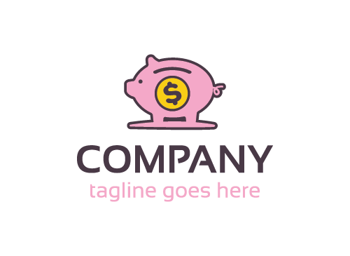 Geld Logo, Sparschwein Logo, Ersparnisse Logo, Finanzen Logo, Unternehmen, BankFirma Logo, Unternehmen Logo, Beratung Logo, Logo, Grafikdesign, Design, Branding