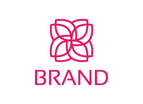 kologie Logo, Blume Logo, Rose Logo, Natur Logo, Wellness, Spa, Kosmetik, Massage, Hotel