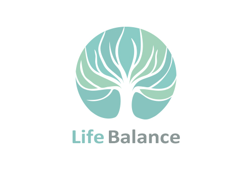 Ökologie, Zeichen, Signet, Logo, Lebensbaum, Life Balance, Natur