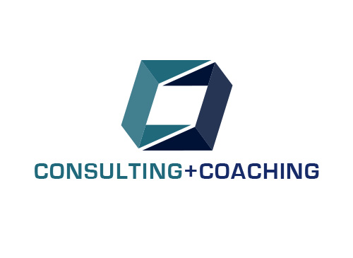 Zeichen, zweifarbig, Signet, Segmente, Coaching, Consulting, Logo, Rechtsanwalt, Steuerberater