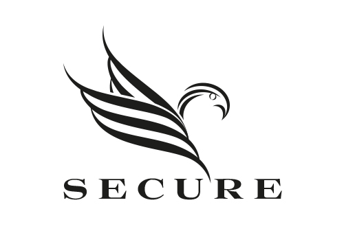 , Logo, Adler, Falke, Security, Sicherheitsdienst