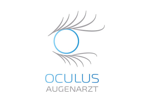 Zeichen, Signet, Logo, Auge, Oculus, Optiker, Augenarzt, Kosmetik