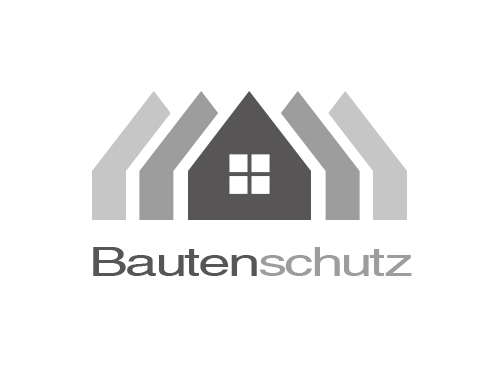 , Zeichen, Signet, Logo, Haus, Bau, Schutz, Immobilie