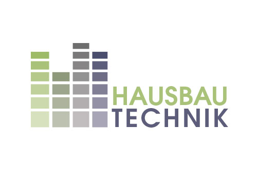 , Zeichen, zweifarbig, Zeichnung, Haus, Bau, Technik, Logo