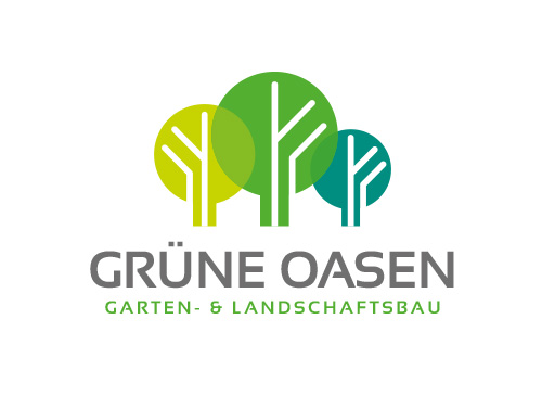 Zeichen Signet Logo Baum Baume Garten Natur Landschaftsbau Architekt Gartner Abstrakt Logomarket