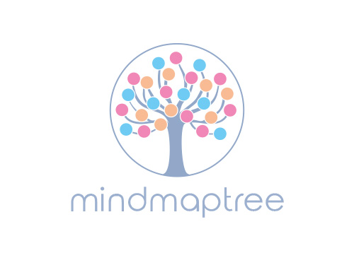 , Zeichen, Symbol, Signet, Logo, Baum, Kugeln, Mindmap, Arztpraxis