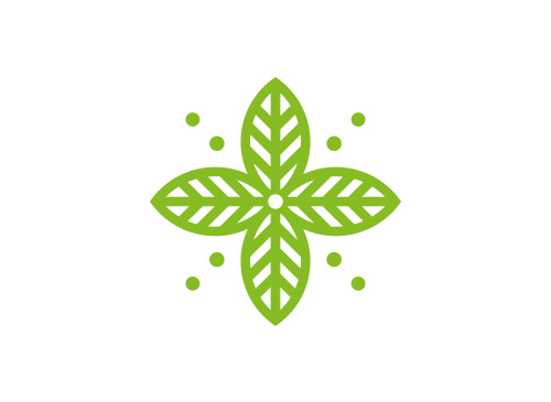 Zeichen, Signet, Logo, Abstrakt, Blatt, Natur, Blume, Floristik, Ornament