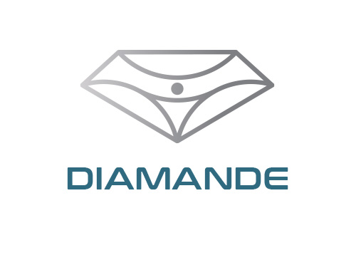 , Arztpraxis, Logo, Diamant, Mensch