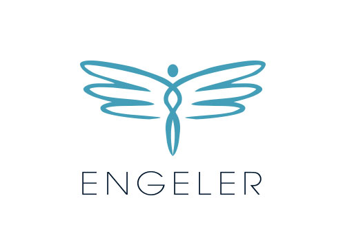 Zeichen, Signet, Logo, Engel, Flgel