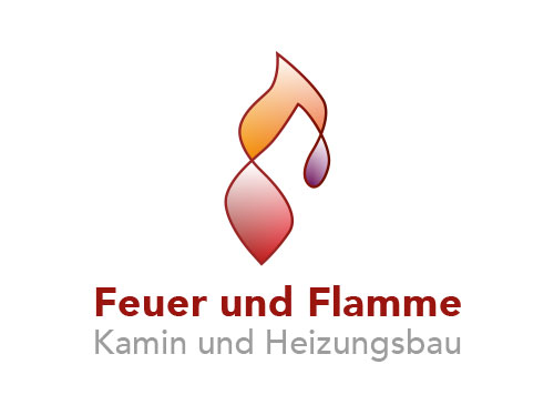 Zeichen, Signet, Logo, Feuer, Flamme, Heizung, Kamin, Klima, Klempner, Gastherme