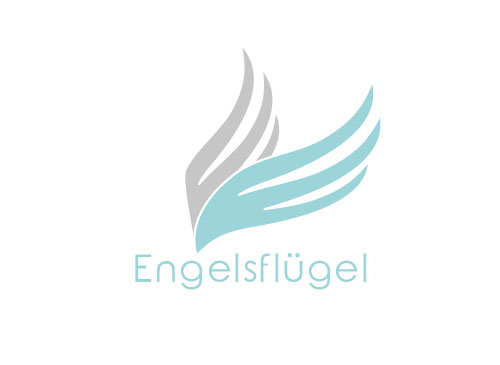 Zeichen, zweifarbig, Zeichnung, Flgel, Logo