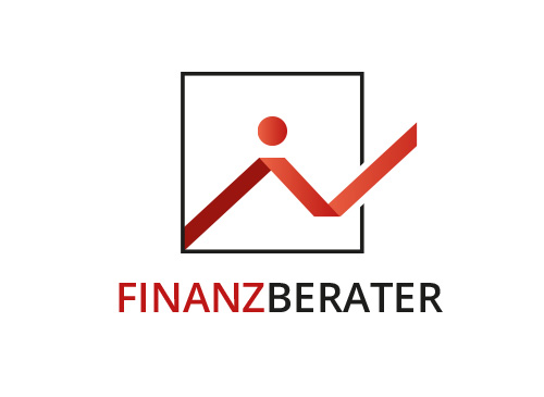 Zeichen, zweifarbig, Signet, Symbol, Logo, Geld, Finanzen, Steuerberater, Investment 