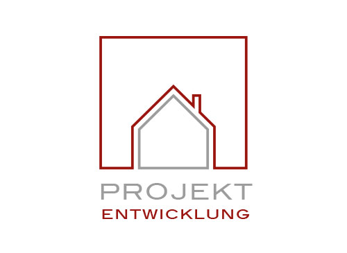 Zeichen, Signet, Skizze, Logo, Haus, Immobilie, Makler, Architekt
