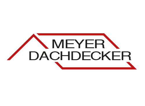 Zeichen, zweifarbig, Signet, Logo, Haus, Dach, Dachdecker