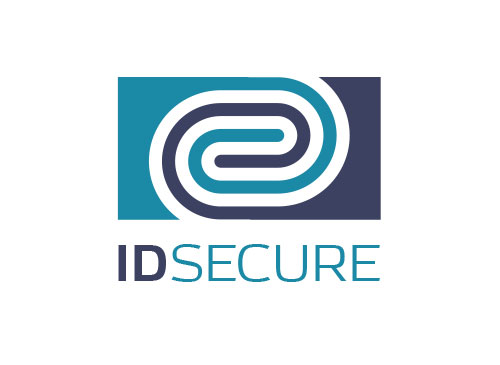 , kologisch, Zeichen, zweifarbig, Signet, Symbol, ID, Security, Fingerprint
