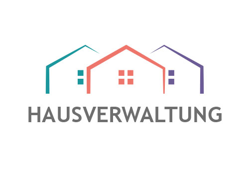 Zeichen, Signet, Symbol, Haus, Immobilien, Hausverwaltung, Fewo, Hausbau, Logo