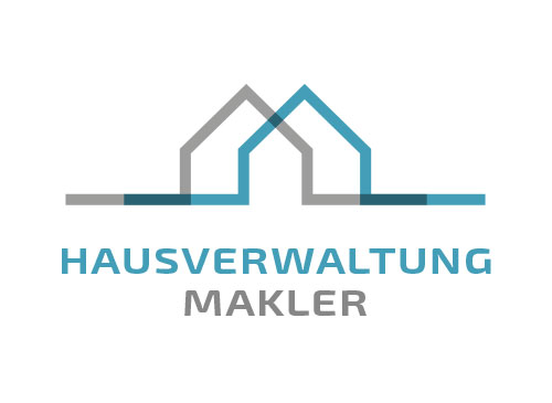 Zeichen, Signet, Logo, Immobilienmakler, Hausverwaltung, Haus, Bau