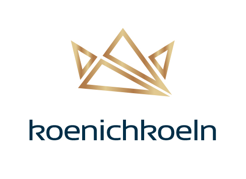 Zeichen, Signet, Logo, Krone, Abstrakt