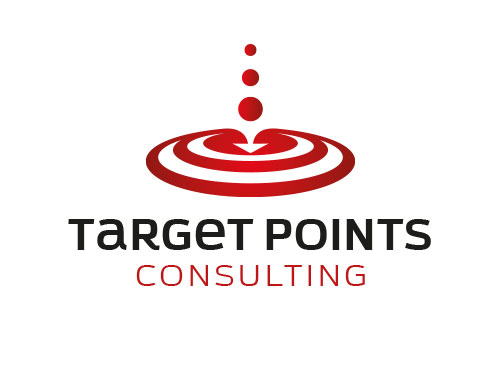 , Zeichen, Signet, Logo, Ziel, Zielscheibe, Kugeln, Targetpoints, Marketing, Consulting