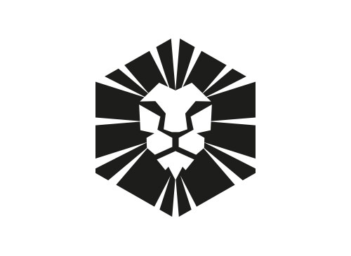 Zeichen, Zeichnung, Signet, Symbol, Lwe, Maske, Logo