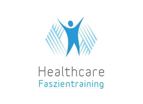 Zeichen, Signet, Skizze, Mensch, Faszien, Muskel, Training, Physiotherapie, Logo