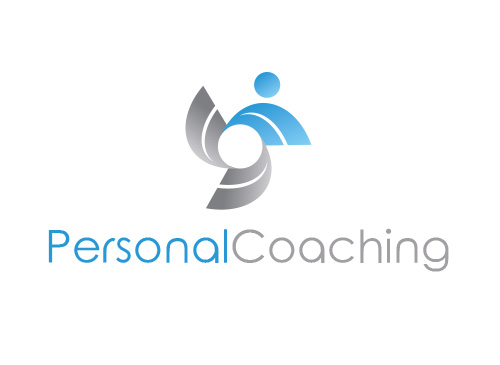Zeichen, zweifarbig, Signet, Symbol, Logo, Mensch, Coaching, Personalmanagement
