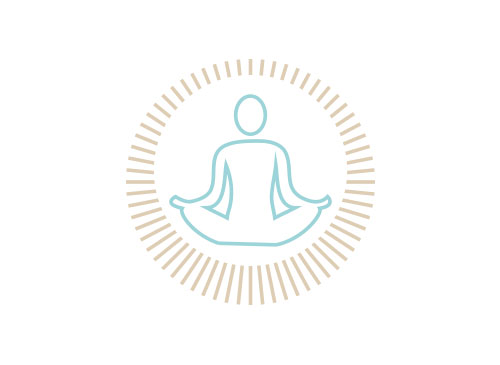 Zeichen, Signet, Symbol, Yoga, Meditation, Entspannung, Logo