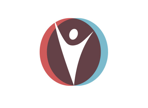 , Zeichen, zweifarbig, Signet, Mensch, Logo, Physiotherapie