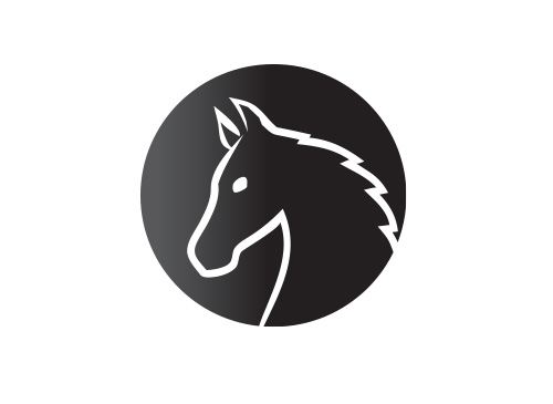 Zeichen, Zeichnung, Symbol, Signet, Logo, Pferd, Kopf, Knight, Chess, Moderne Logos, online Logo 