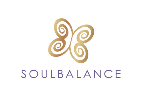 , Spiralen, Schmetterling, Balance, B, Logo