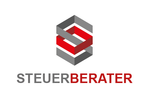 , Zeichen, zweifarbig, Signet, Symbol, Logo, Steuerberater, S