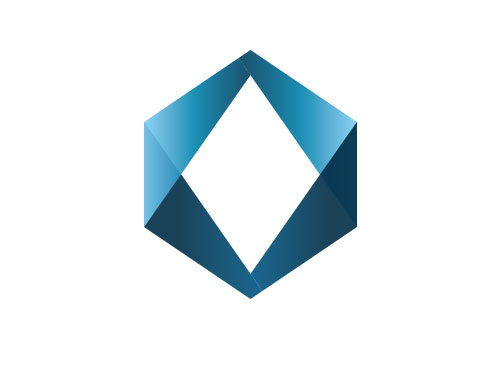 , Logo, Abstrakt, Raute, Prisma, Geld, Finanzen