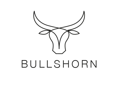 Zeichen, Schwarz Wei, Signet, Symbol, Stier, Bulle, Logo