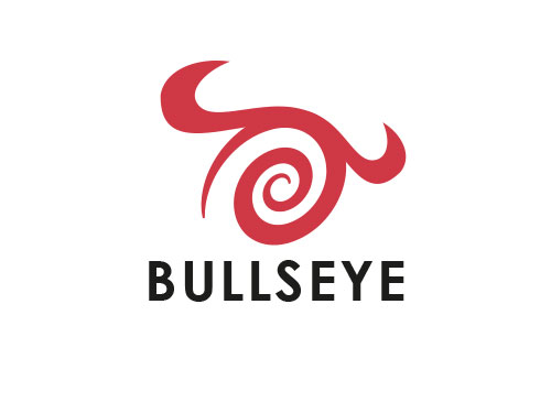 Zeichen, Zeichnung, Stier, Spirale, Hrner, Bullseye, Logo