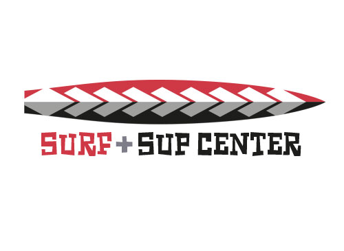 Zeichen, zweifarbig, Surf, SUP, Logo