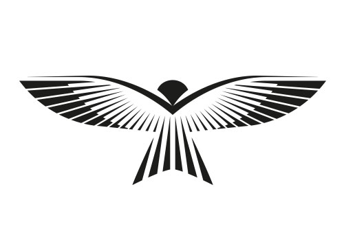 Zeichen, Signet, Symbol, Vogel, Adler, Logo
