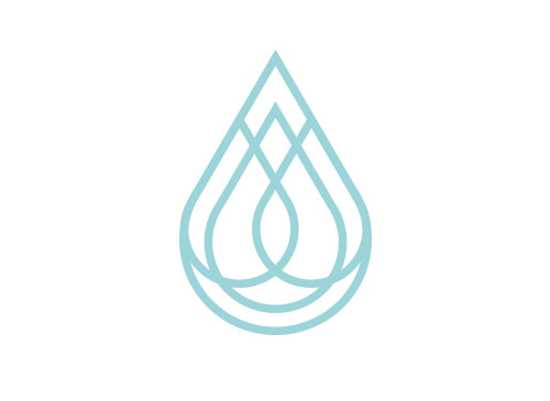 , Zeichen, Signet, Symbol, Wasser, Tropfen, Wellness, Logo