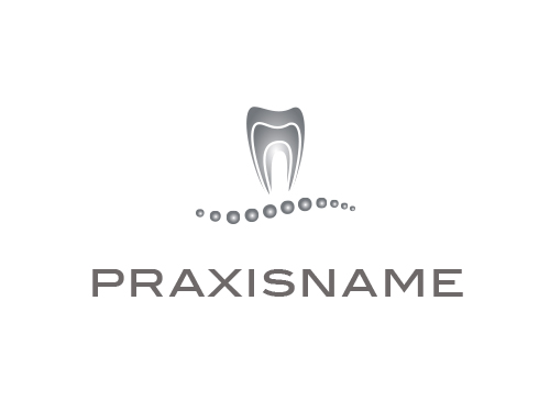 Zhne, Zahn, Zahnarztpraxis, Logo, Perlen, Kugeln