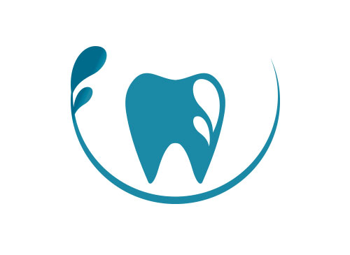 Zeichen, Zeichnung, Zahn, Zahnarzt, Welle, Logo