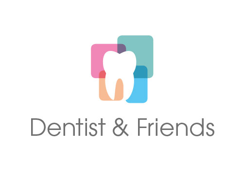 Zhne, Zahnrzte, Zahnmedizin, Zahnpflege, Zahnarzt, Zahn, Logo, Farbflchen