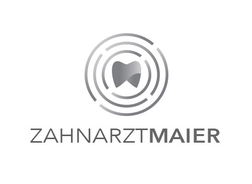 Zhne, Zahnrzte Logo, Zentrum, Kreise