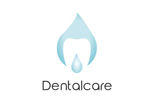 Zahn, Zahnarzt, Zahnarztpraxis, Prophylaxe, Wasser, Tropfen, Logo