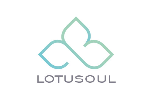 , Natur Logo, Yoga Logo, Wellness Logo, Lotusblume Logo, Arztpraxis Logo