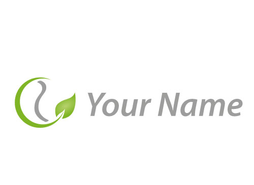 ko-Medizin, Kreis, Wirbelsule, Blatt, Orthopdie, Chiropraktiker, Physiotherapie, Osteopathie, Logo