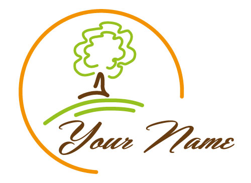 Logo, Pflanze, Zeichen, Zeichnung, Symbol, Baum, Sonne, Grtner, Logo