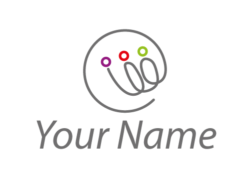 Symbol, Drei Personen, Kinder, Team, Familie, Logo