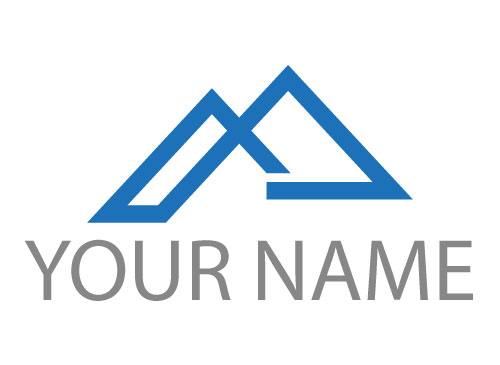 , kologisch, Zwei Dcher, Huser, Immobilien, Dachdecker Logo