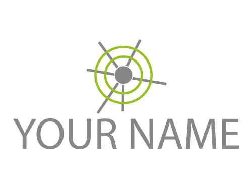 kologisch, Zweifarbig, Netzwerk, IT, Viele Kreise und Linien Logo
