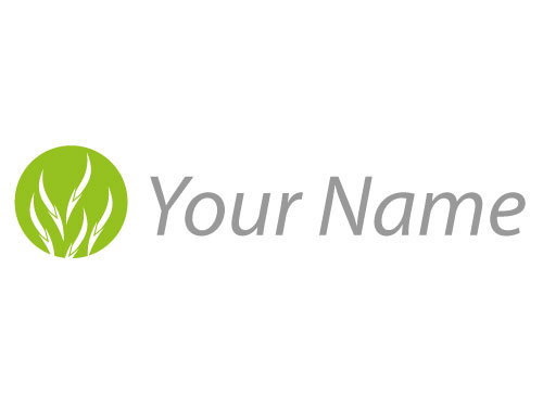 , kologisch, Zeichen, Zeichnung, Kugel, Kreis und Bltter, Pflanzen Logo